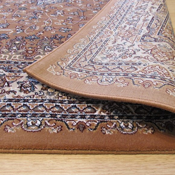 Rust Medallion Elegance Rug - Picture 3 of 5